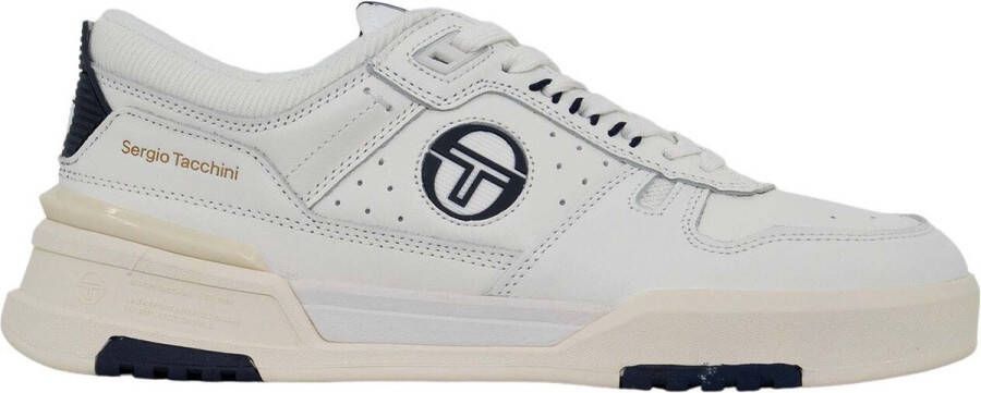 Sergio Tacchini Schoenen Wit Leer Bb court lo sneakers wit