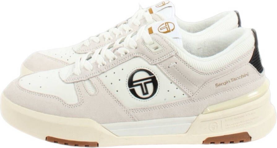 Sergio Tacchini Schoenen Wit Leer Bb court sneakers wit