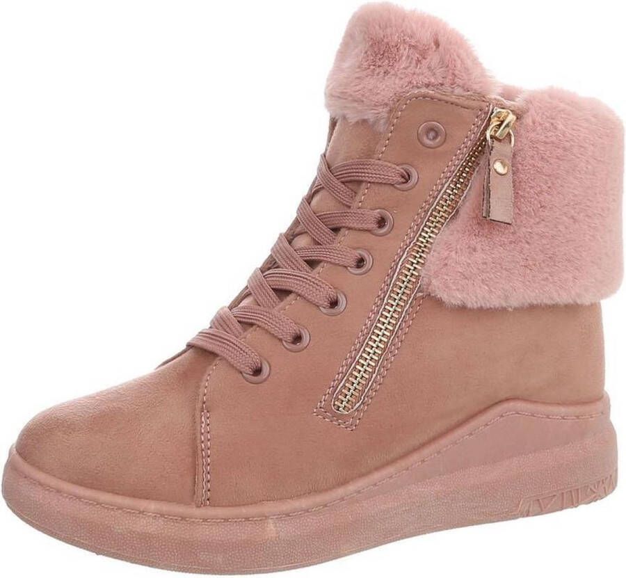 Sergio Todzi Warm gevoerde roze sneakers