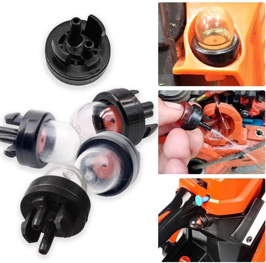 Set van 10 Carburetor Primer Pumps voor Tuingereedschap