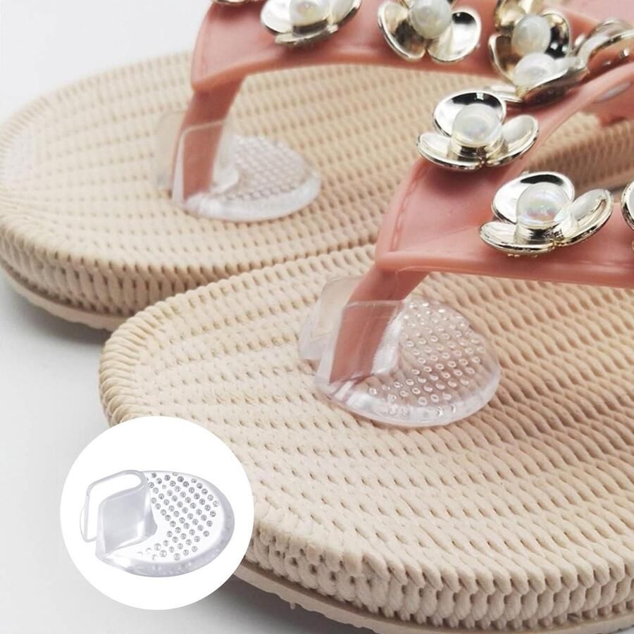 Set van 7 Siliconen Teenbeschermers voor Slippers