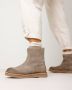 Shabbies Amsterdam Shabbies 181020378 Enkelboots Enkellaarsjes Dames Taupe - Thumbnail 2