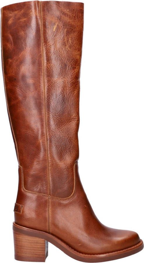 Shabbies Amsterdam Boot Puk Tuba Cognac Dames Laarzen