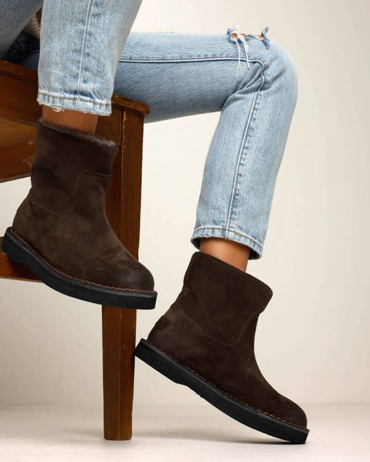 Shabbies Amsterdam dames boot Bruin