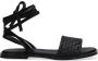 SHABBIES Dames 170020172 Maat: 38 Materiaal: Leer Kleur: Zwart - Thumbnail 2