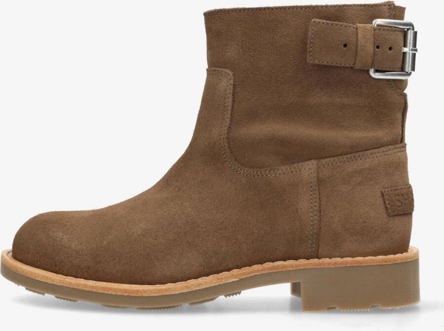Shabbies Amsterdam Enkellaarzen Alyd Brown Dames Laarzen