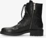 Shabbies Amsterdam SH001102433W Lace-up Shoe Zwart - Thumbnail 3