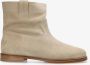SHABBIES Chelsea Boots Dames Festi Ankie Maat: 40 Materiaal: Suède Kleur: Beige - Thumbnail 2