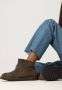 SHABBIES Enkelboots Dames Palissa Maat: 38 Materiaal: Suède Kleur: Bruin - Thumbnail 8