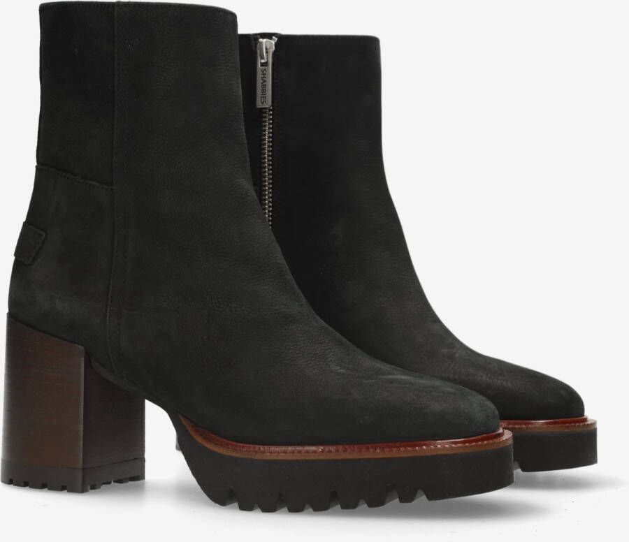 Shabbies Amsterdam Stiefelette Zac Schwarz Dames Laarzen