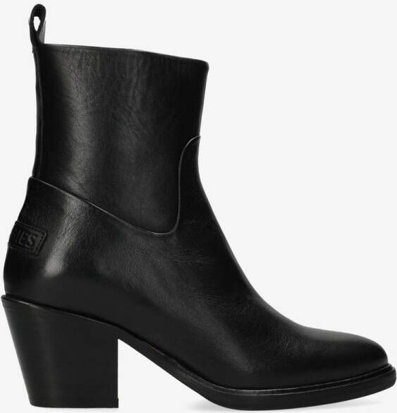 Shabbies Amsterdam Enkellaarzen Julie Ankie Black Dames Laarzen