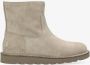 SHABBIES Enkelboots Dames Palissa Mia Zip Maat: 38 Materiaal: Suède Kleur: Beige - Thumbnail 2