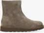 Shabbies Amsterdam Enkellaarzen Palissa Mia Zip Taupe Dames Laarzen - Thumbnail 1