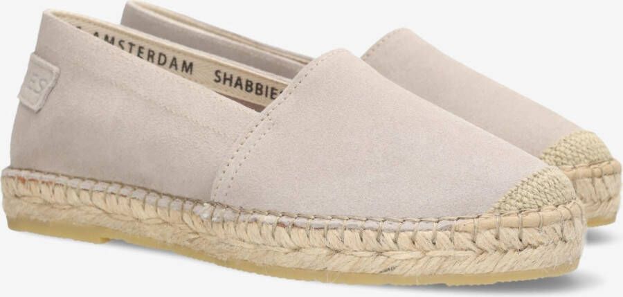 Shabbies Amsterdam Espadrille Elche Espa Licht Grijs