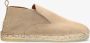 SHABBIES Espadrilles Dames Elche Lofa Suede Maat: 38 Materiaal: Suède Kleur: Beige - Thumbnail 2