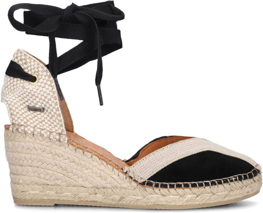 Shabbies Amsterdam Espadrille Kaila Ki Seven Black