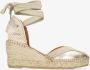 SHABBIES Espadrilles Dames Kaila Ki Seven Maat: 39 Materiaal: Leer Kleur: Goud - Thumbnail 2