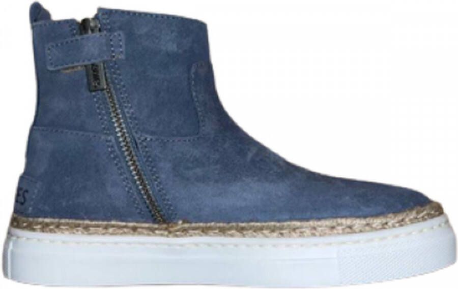 Shabbies Amsterdam Kinderlaarzen Denim Bleu