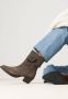 SHABBIES Enkellaarsjes Dames Lure Mid Boot Maat: 38 Materiaal: Suède Kleur: Taupe - Thumbnail 6