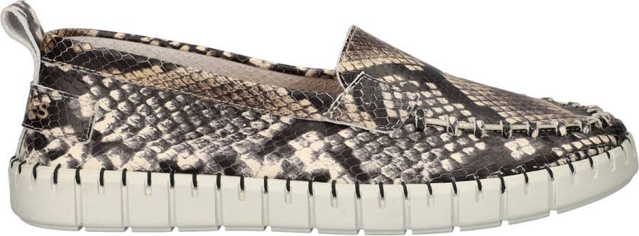 Shabbies Amsterdam Nova Lofa dames espadrille Zwart wit