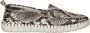 Shabbies Amsterdam Nova Lofa dames espadrille Zwart wit - Thumbnail 1