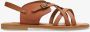 Shabbies Amsterdam Sandalen Angel Cross Cognac - Thumbnail 1