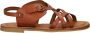 Shabbies Amsterdam Sandalen Angel Cross Cognac - Thumbnail 1