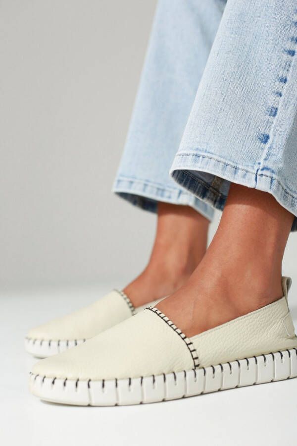 Shabbies Amsterdam NOVA Espa Floater leren espadrilles licht beige - Foto 2