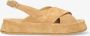 Shabbies Amsterdam Sandalen Rain Cross Cognac - Thumbnail 2