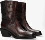 Shabbies Amsterdam Shabbies Juul Ankle Boot Enkellaarsjes Dames Bruin - Thumbnail 2