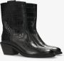 Shabbies Amsterdam Shabbies Juul Ankle Boot Enkellaarsjes Dames Zwart - Thumbnail 2