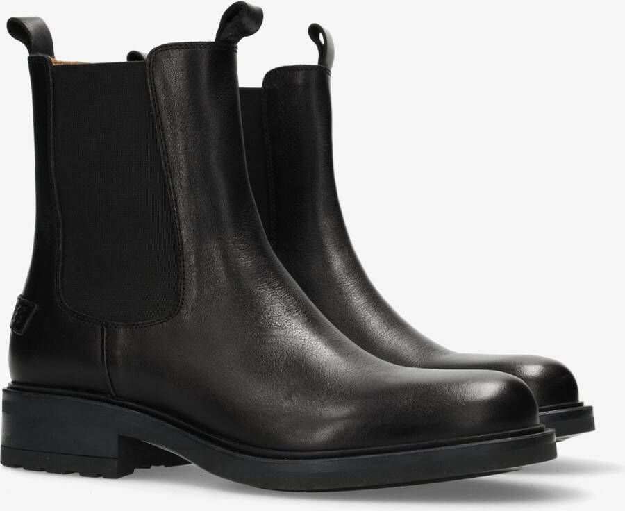 SHABBIES Chelsea Boots Dames Dean Chelsea Boot Maat: 37 Materiaal: Leer Kleur: Zwart - Foto 3