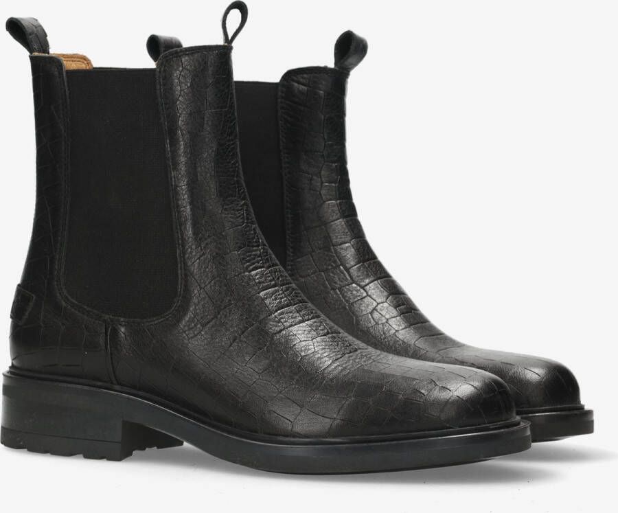 SHABBIES Chelsea Boots Dames Dean Chelsea Boot Maat: 37 Materiaal: Leer Kleur: Zwart - Foto 2