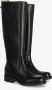 SHABBIES Hoge Laarzen Dames Dean High Boot Maat: 37 Materiaal: Leer Kleur: Zwart - Thumbnail 2