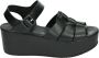 Shabbies Amsterdam Shabbies 170020215 Volwassenen Sandalen met hak Zwart - Thumbnail 3