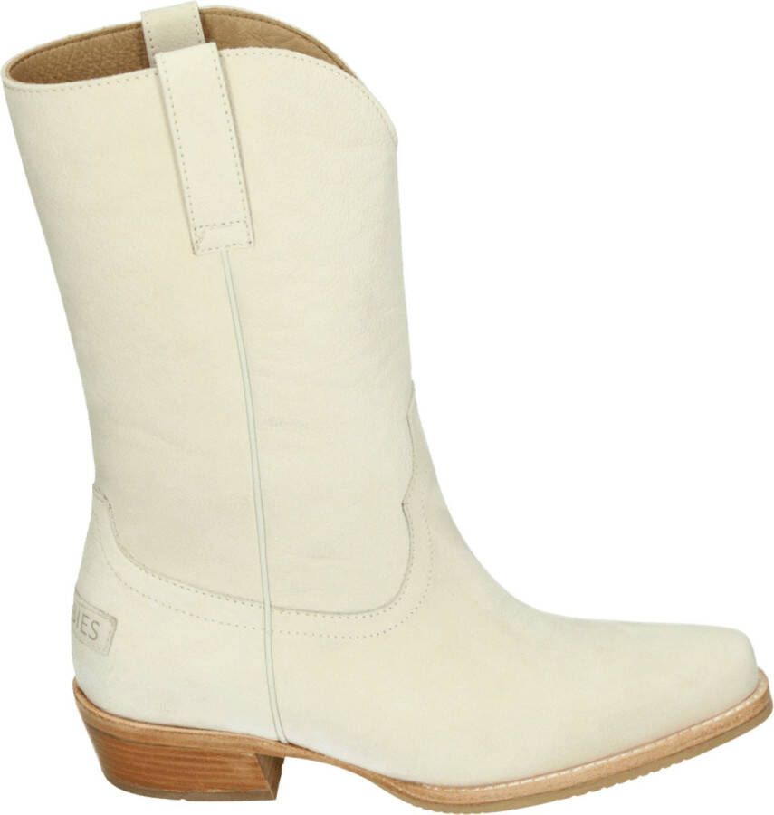 Shabbies Amsterdam Shabbies 192020132 Volwassenen CowboylaarzenPopulaire damesschoenen Wit beige