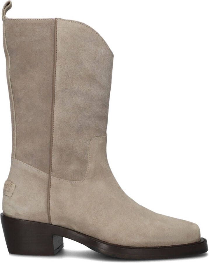 Shabbies Amsterdam Shabbies 192020137 Cowboylaarzen Western Laarzen Dames Beige - Foto 2