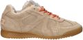 Shabbies Amsterdam April Mina sneaker Suède wol Zand - Beige
