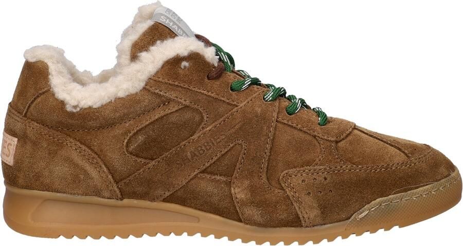 Shabbies Amsterdam April Mina dames sneaker Cognac - Foto 2