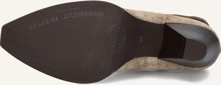 Shabbies Amsterdam Shabbies By Wendy Enkellaars Binas Taupe Dames Laarzen