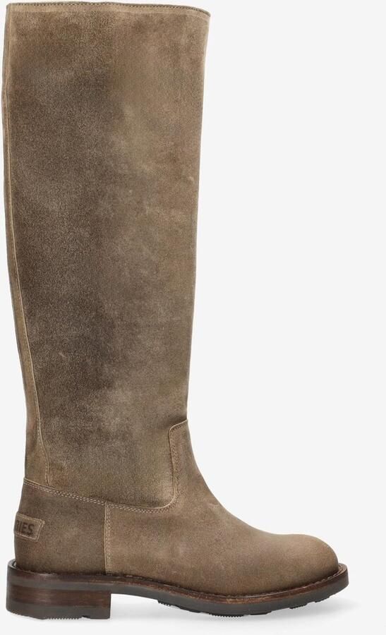 Shabbies Amsterdam Boot Alyd Tuba Taupe Dames Laarzen