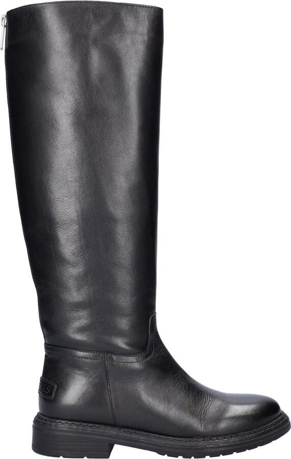 Shabbies Amsterdam Duck Tala boot Vegetale leer Zwart