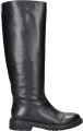Shabbies Amsterdam Duck Tala Boot Vegetale Leer Zwart - Zwart