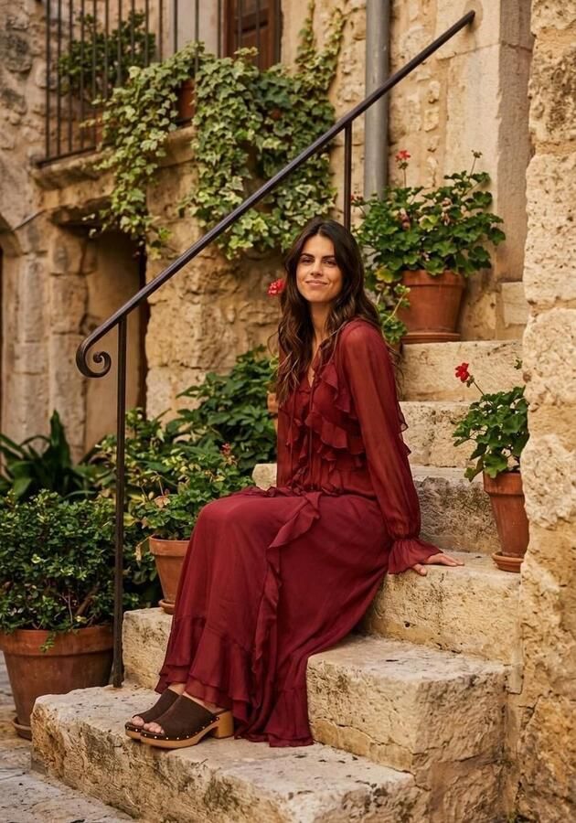 SHABBIES Muiltjes Dames Carry Mila Maat: 38 Materiaal: Suède Kleur: Bruin - Foto 6