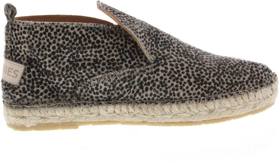 Shabbies Amsterdam Dames Instappers & Ballerina's Shabbies Elche Lofa Brown white Bruin - Foto 3