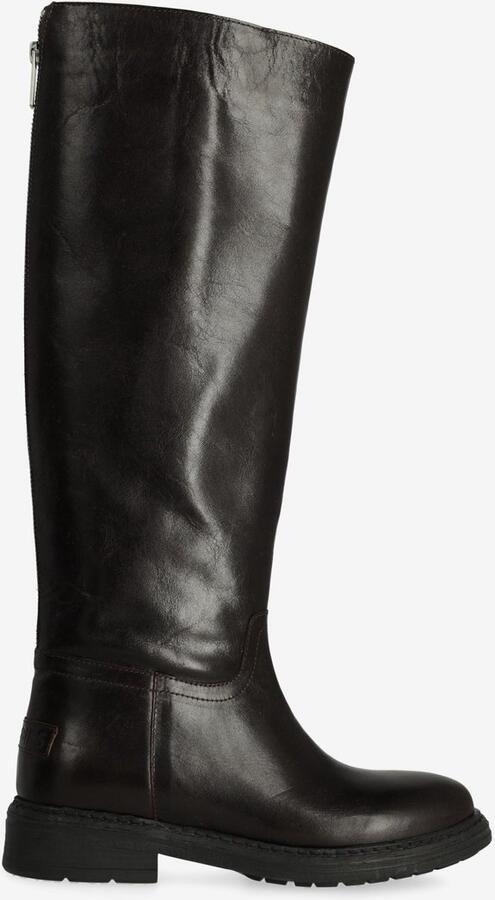 Shabbies Amsterdam Duck Tala Boot Vegetale Leer Bruin - Foto 2