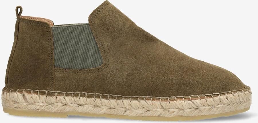 Shabbies Amsterdam Elche Chelsealaars Suède Taupe