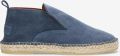 Shabbies Amsterdam Espadrille Elche Lofa Jeans Blauw - Lichtblauw