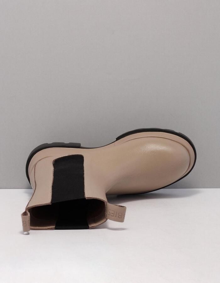 Shabbies Amsterdam Shabbies 182020329 Chelsea boots Enkellaarsjes Dames Beige - Foto 15