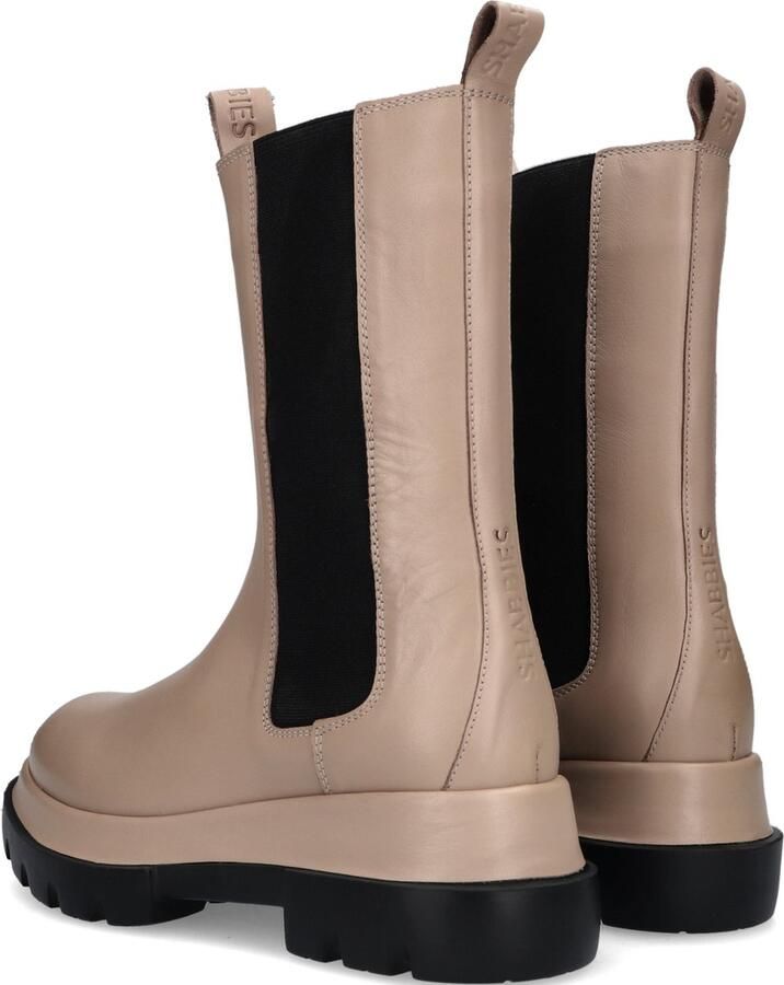 Shabbies Amsterdam Shabbies 182020329 Chelsea boots Enkellaarsjes Dames Beige - Foto 13